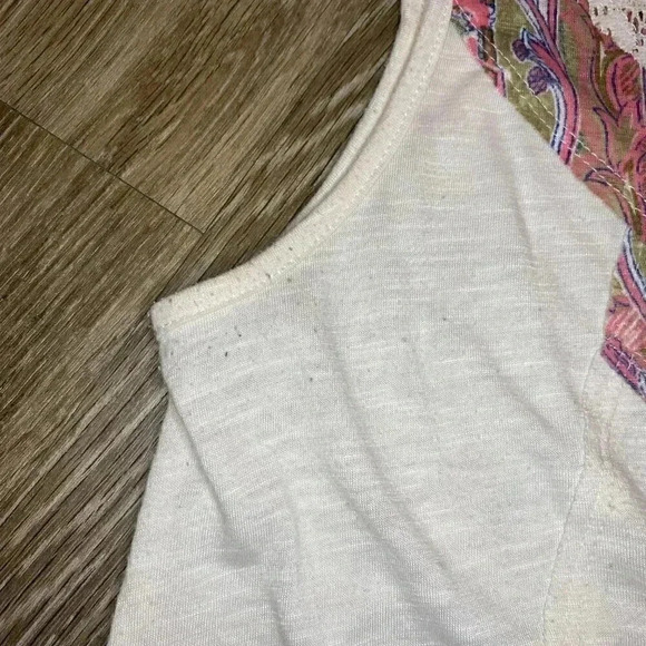 Womens White Maurices Tank Top with Detailing - M - Picture 3 of 7